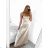 Women's ROSE (S/M ONE SIZE) long elegant strapless party dress ITALIAN FASHION IM323013/DU red S/M