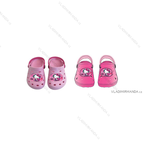 Kroksy nazouváky hello kitty dětské dívčí (24-35) ST LICENS HK09804