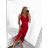 Elegant formal dress with straps for women (S / M ONE SIZE) ITALIAN FASHION IM321576