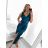 Elegant formal dress with straps for women (S / M ONE SIZE) ITALIAN FASHION IM321576