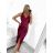 Elegant formal dress with straps for women (S / M ONE SIZE) ITALIAN FASHION IM321576