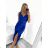 Elegant formal dress with straps for women (S / M ONE SIZE) ITALIAN FASHION IM321576