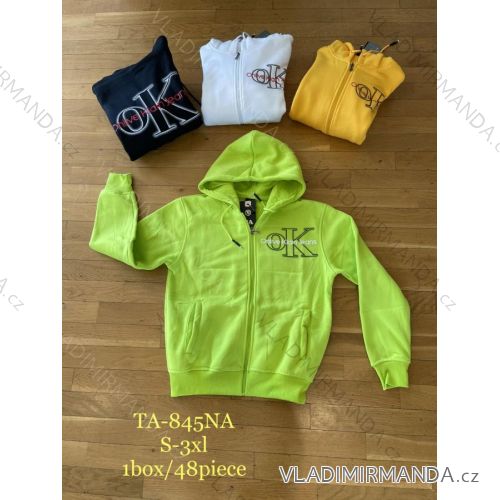 Mikina na zip s kapucí dlouhý rukáv pánská (S-3XL) TA FASHION TAF23TA-845NA