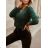 Women's Long Sleeve Sweater (S/M ONE SIZE) ITALIAN FASHION IMWE233029