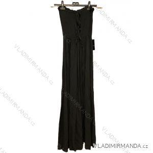 Women's Long Chiffon Short Sleeve Dress (S/M ONE SIZE) ITALIAN FASHION IMWGS231048