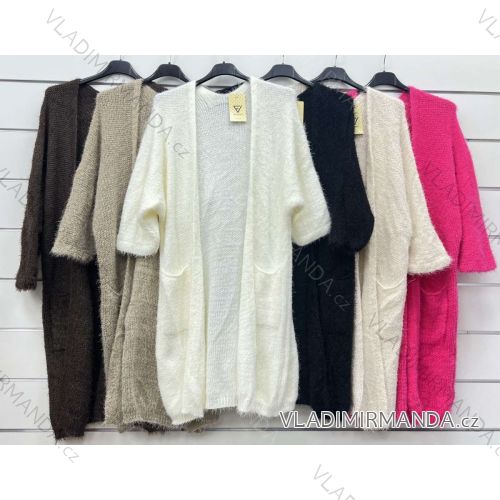 Women's Long Sleeve Knitted Cardigan (S/M ONE SIZE) ITALIAN FASHION IMWPO232717