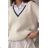 Women's Short Sleeve Turtleneck Knitted Sweater (S/M ONE SIZE) ITALIAN FASHION IMWE232769