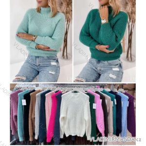 Women's Long Sleeve Sweater (S/M ONE SIZE) ITALIAN FASHION IMWKK233151