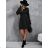 Women's Warm Long Sleeve Knitted Dress (S/M ONE SIZE) ITALIAN FASHION IMD221070