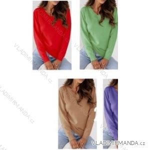 Women's Long Sleeve Sweater (S / M / L one size) ITALIAN FASHION IMWA214327