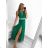 Šaty letní na ramínka dámské (S/M ONE SIZE) ITALSKÁ MÓDA IMPBB22B21841 white S / M