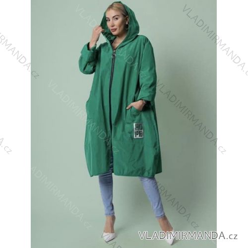 Bunda kabát parka dámská nadrozměr (XL/2XL ONE SIZE) ITALSKÁ MÓDA IMD23678