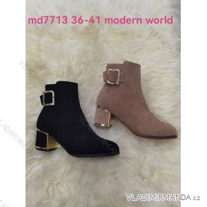 Topánky zimné poločižmy dámske (36-41) MODERN WORLD OBMW23MD7713