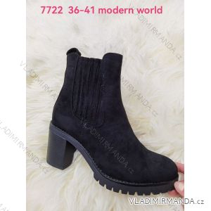 Topánky zimné poločižmy dámske (36-41) MODERN WORLD OBMW237722