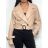 Women's Long Sleeve Leather Jacket (S-XL) ITALIAN FASHION IMM23MS228058