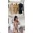 Kabátek košilový flaušový na knoflíčky dámský (S/M ONE SIZE) ITALSKÁ MÓDA IMWD217059