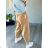 Women's Elegant Oversize Long Sweatpants (S/M/L ONE SIZE) ITALIAN FASHION IMD23634