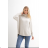 Women's Long Sleeve Knitted Turtleneck Sweater (S/M ONE SIZE) ITALIAN FASHION IMPLI239204