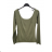 Women's Stand Collar Long Sleeve Knitted Sweater (S/M ONE SIZE) ITALIAN FASHION IMPLI228596