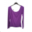 Women's Stand Collar Long Sleeve Knitted Sweater (S/M ONE SIZE) ITALIAN FASHION IMPLI228596