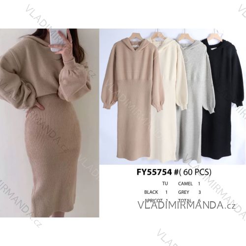 Women's Oversize Long Sleeve Sweater (S/M ONE SIZE) ITALIAN FASHION IMWCA23DH2302