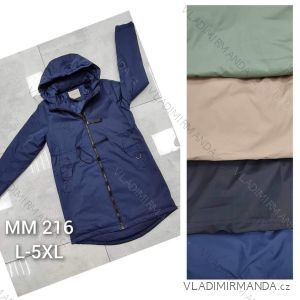 Kabát parka podzimní dámský nadrozměr (XL-5XL) POLSKÁ MÓDA PMWMN23MM216