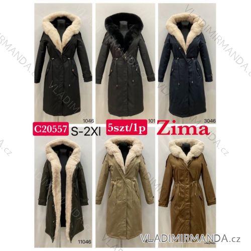 Women's winter coat (S-2XL) POLISH FASHION PMWC22AGJ9062