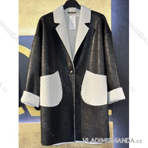 Cardigan knitted warm long sleeve women (M / L ONE SIZE) ITALIAN FASHION IM221302