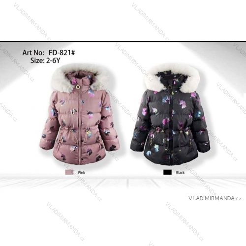 Thin jacket thin children's girls (98-128) SEZON SEZ22CZ-900