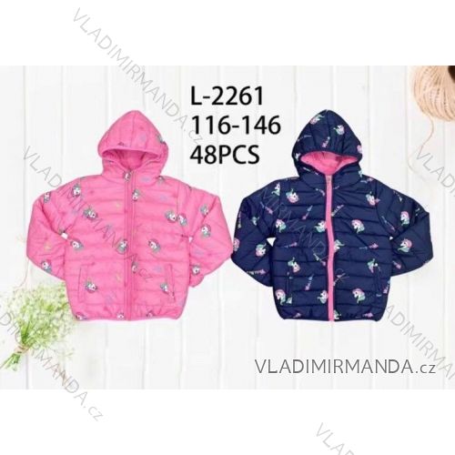 Thin jacket thin children's girls (98-128) SEZON SEZ22CZ-900