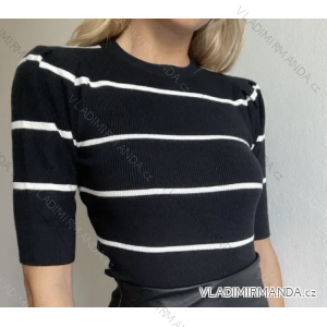 Women's Short Button Up Long Sleeve Sweater (S/M ONE SIZE) ITALIAN FASHION IMPBB23Y22785