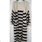 Women's Stripe Long Sleeve Cardigan (S/M ONE SIZE) ITALIAN FASHION IMPBB23J23028