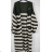 Women's Stripe Long Sleeve Cardigan (S/M ONE SIZE) ITALIAN FASHION IMPBB23J23028