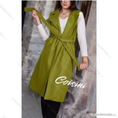 Women's Long Stretch Sleeveless Summer Dress (S / M / L ONE SIZE) ITALIAN FASHION IMWC222492