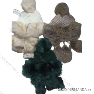 Winter hat with pompon women (ONE SIZE) WROBI PVB21104142