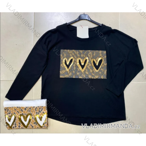 Women's long sleeve top/croptop (S/M ONE SIZE) ITALIAN FASHION IMPLP2386080075