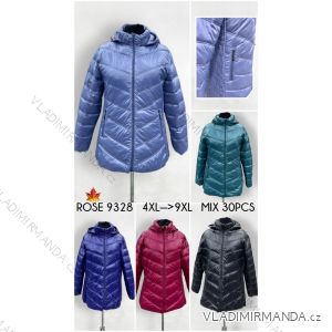 Plus Size Quilted Hooded Jacket (5XL-9XL) Victoria rossi ELR22ROSSi22-10