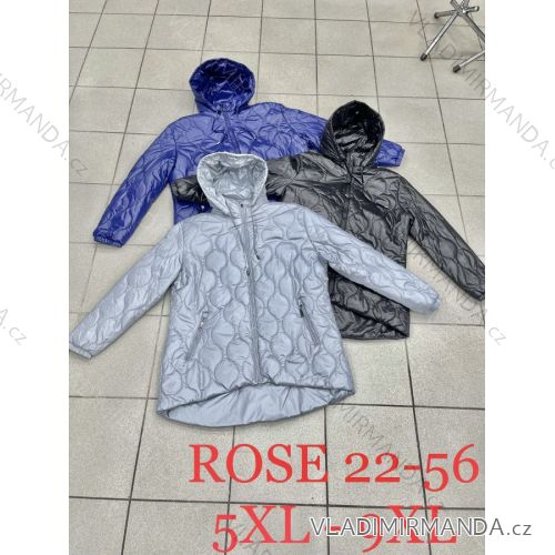 Plus Size Quilted Hooded Jacket (5XL-9XL) Victoria rossi ELR22ROSSi22-10