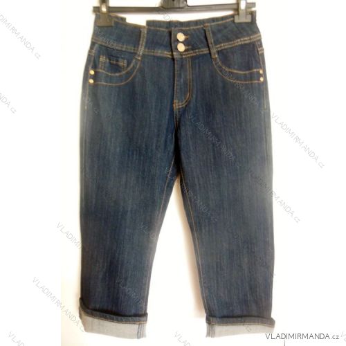 Rifle 3/4 short women's jeans (36-46) SMILING JEANS W133
