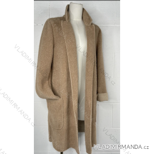 Cardigan dlouhý rukáv dámský (S/M ONE SIZE) ITALSKÁ MÓDA IMPBB23E16398