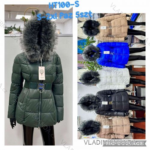 Zip Hooded Jacket Long Sleeve Women's Plus Size (3XL-8XL) POLISH FASHION PMWT21T21-69