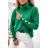 Women's Oversize Long Sleeve Sweater (S/M ONE SIZE) ITALIAN FASHION IMWCA23DH2302