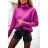 Women's Oversize Long Sleeve Sweater (S/M ONE SIZE) ITALIAN FASHION IMWCA23DH2302