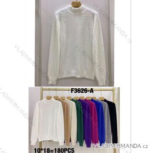 Women's Oversize Long Sleeve Sweater (S/M ONE SIZE) ITALIAN FASHION IMWCA23DH2302