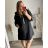 Women's elegant party long sleeve dress (S/M ONE SIZE) ITALIAN FASHION IM322282