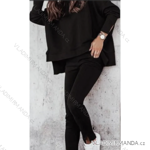 Women's long sleeve tracksuit and sweatshirt set (S/M ONE SIZE) ITALIAN FASHION IMPGM232633