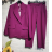 Women's Elegant Pants and Blazer Set (S/M ONE SIZE) ITALIAN FASHION IMPGM233751