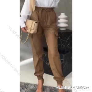 Women's long leather pants (S/M ONE SIZE) ITALIAN FASHION IMPLI2312199