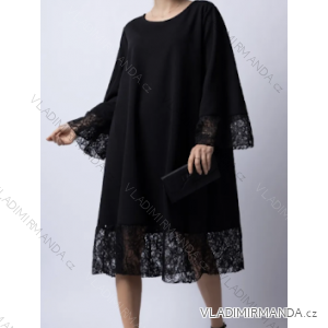 Women's Long Sleeve Pendant Dress (S/M ONE SIZE) ITALIAN FASHION IMPLI2371653