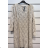 Women's Long Sleeve Knitted Cardigan (S/M ONE SIZE) ITALIAN FASHION IMPSH233091